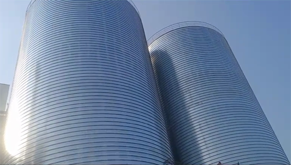 白塔2座混凝土高架卷板仓