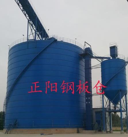 白塔大型矿粉钢板库